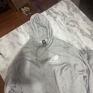 New Balance Light Grey Jogging Suit